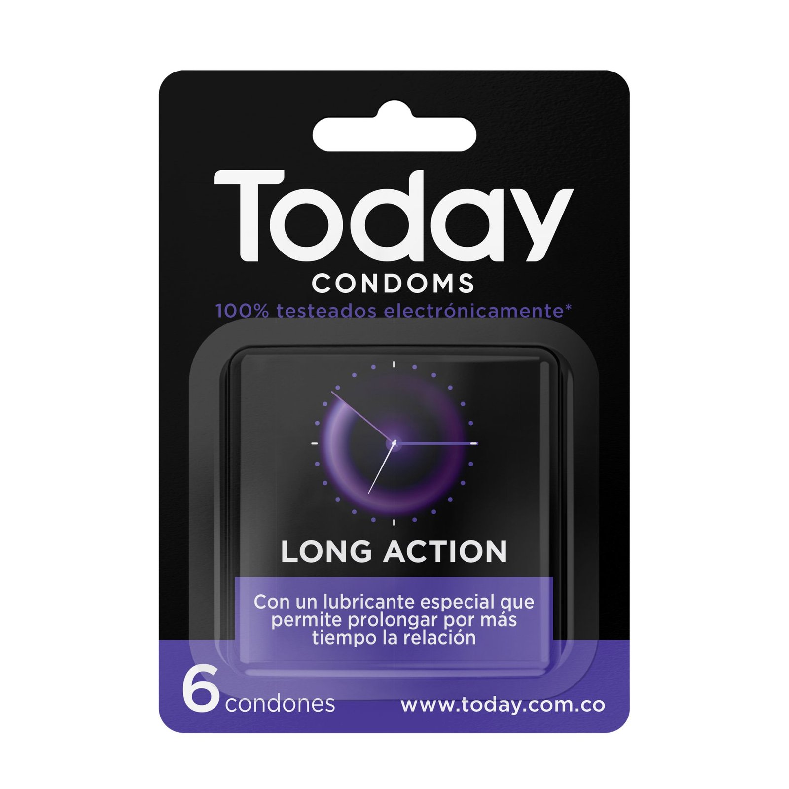 7702132008345.jpg Today Condoms Long Action x6 und - Image 1