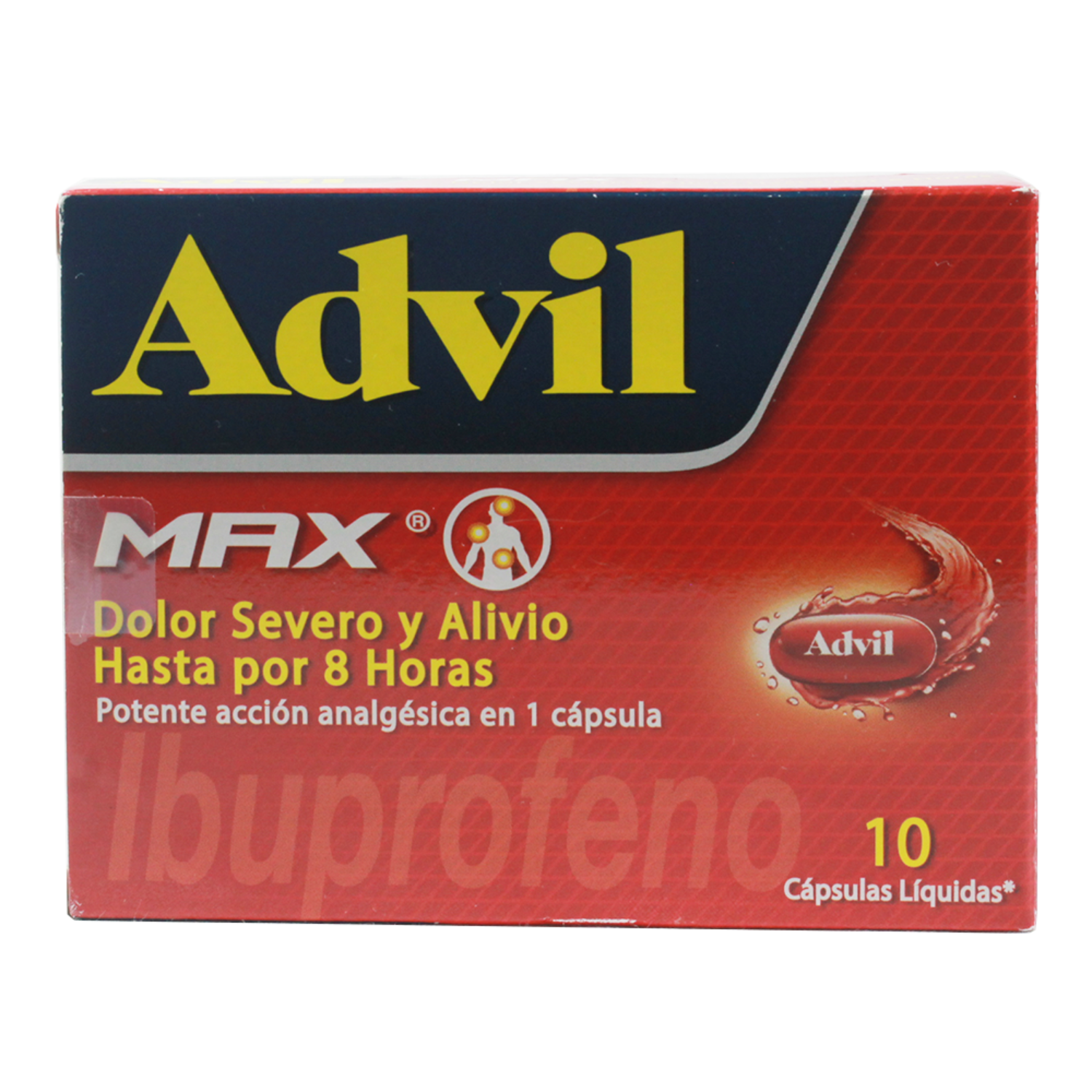 7702132008611 Advil Max Blister X 10 Capsula - Image 1