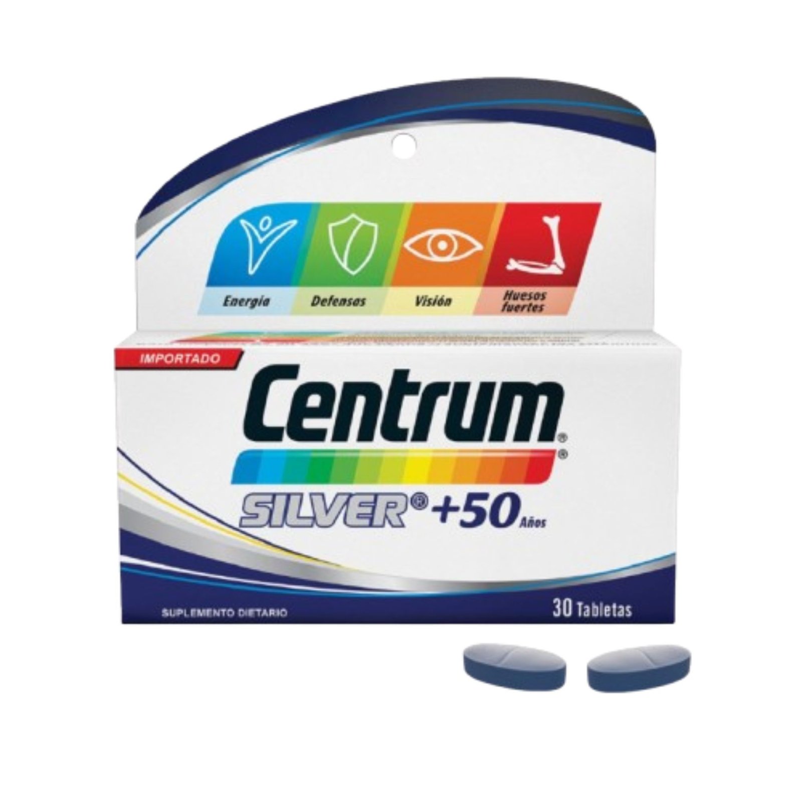 7702132011048 Centrum Silver +50 x 30 tabs - Image 1