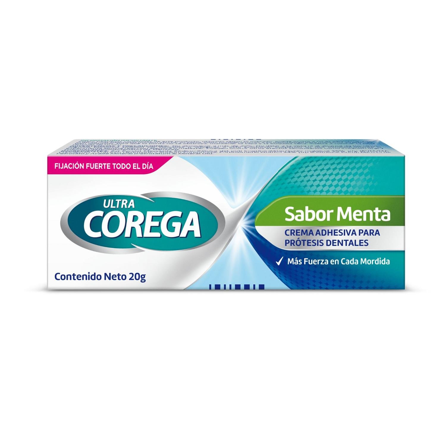 68775318 Corega Adhesivo Protesis Dental Sabor Menta 20g - Image 1