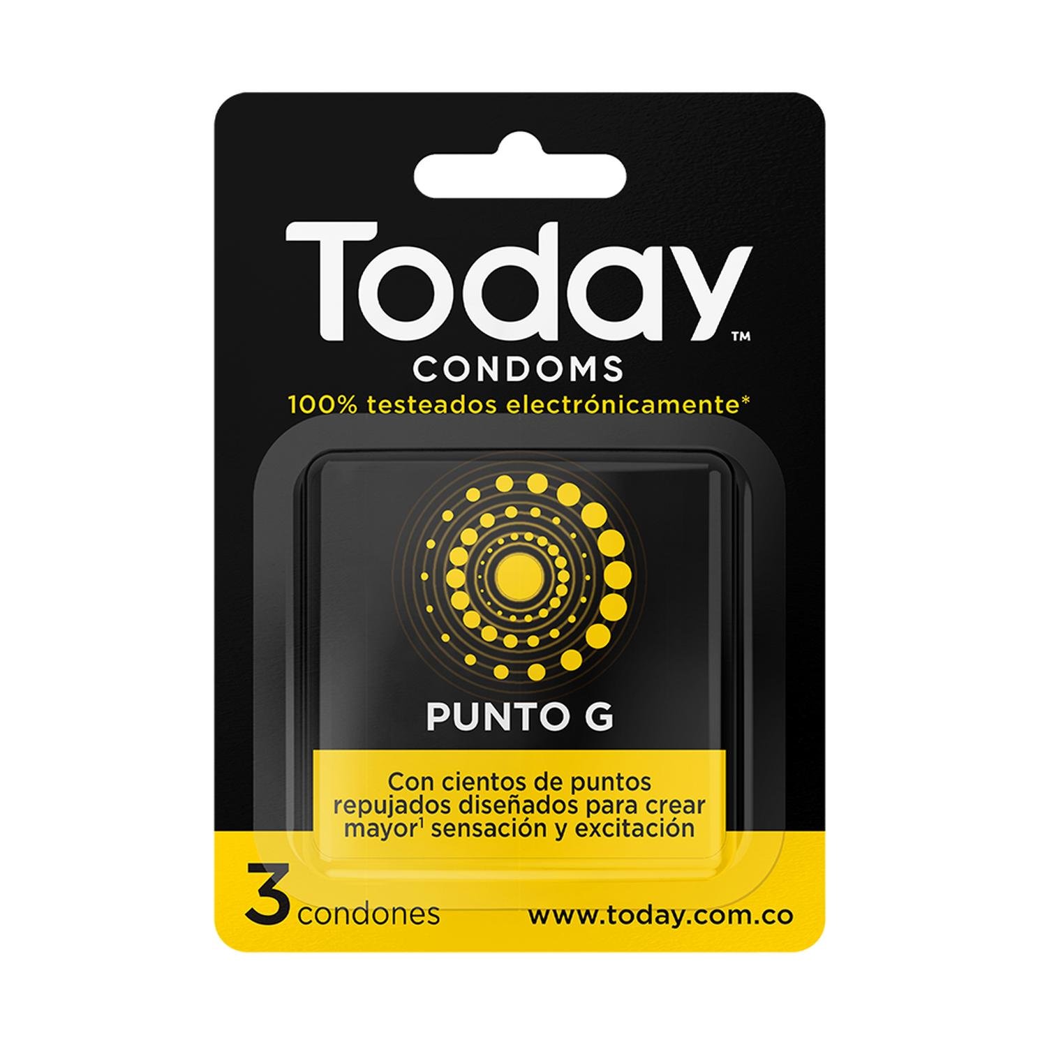65978787 Today Condoms Punto G x3 Unidades - Image 1